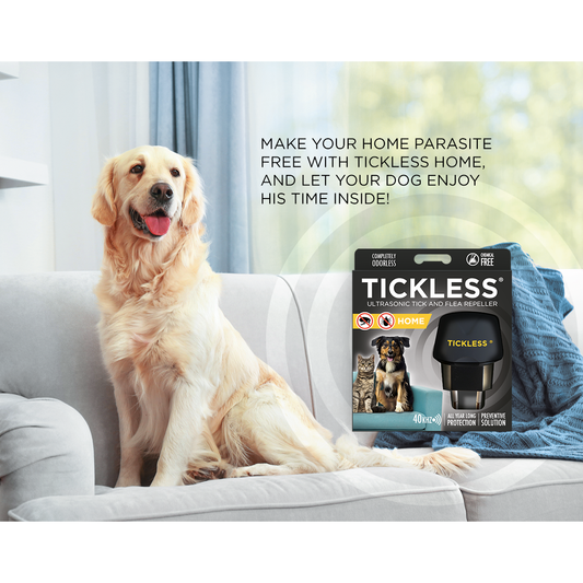 Tickless Home Protection Tick & Flea Repeller, Black