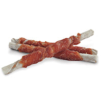 Dogit Snack Bar Rawhide - Chicken-Wrapped Twists - 6 pcs (10 cm/4 in)