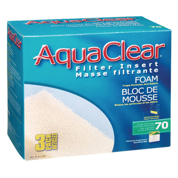 AquaClear 70 Foam Filter Insert - 3 pack