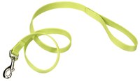 Coastal Single Ply Nylon Leash Lime Dog 1in x 6ft