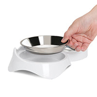 Catit PIXI Double Dish - White