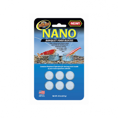 Zoo Med Nano Banquet Food Blocks