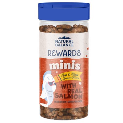 Natural Balance Rewards Minis With Real Salmon Dog Treat 5.3oz