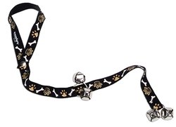 Advance Potty Training Bells Brown Paw and Bone Dog 31in