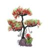 Aqua-Fit Red Upright Pine Bonsai Plastic Plant 11"