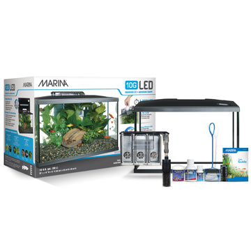 Marina 10G Led Glass Aquarium Kit 38L (10Usg)