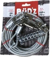 Bud-Z Tieout With Spring Up To 160LB Dog 20ft