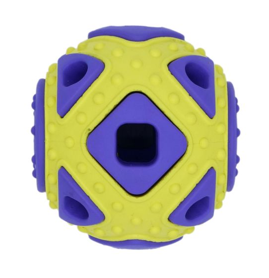 Bud'Z Rubber Astro Squared Yellow Dog 2.5in 1pc
