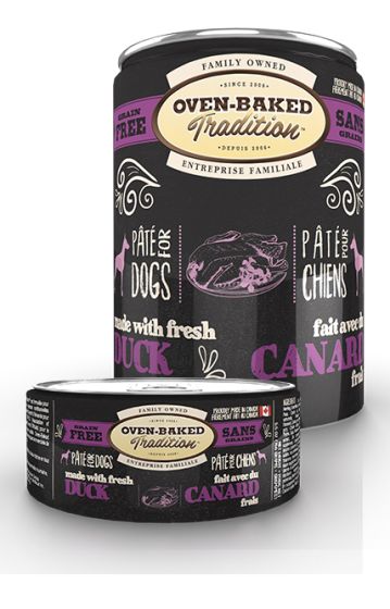 Oven-Baked Tradition Grain Free Duck Pate Dog 12.5z