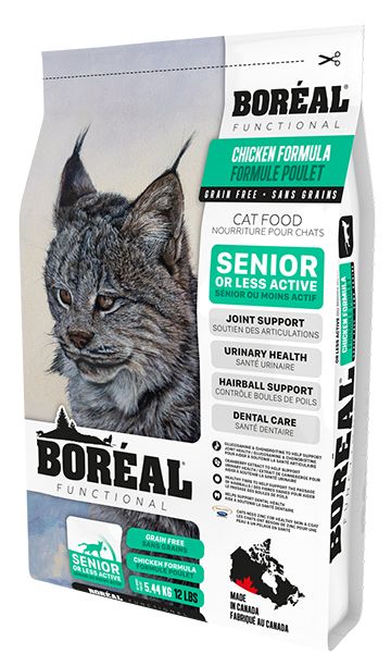Boreal Functional Senior Cat Chicken 5.44kg/15lb