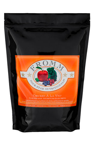 FROMM Four Star Chicken A La Veg Dry Dog Food 11.8Kg/26Lb