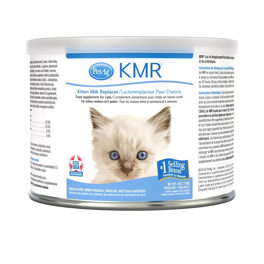 PetAg KMR Kitten Milk Replacer Powder 6oz
