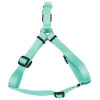 Comfort Wrap Adjustable Nylon Harness Medium Teal Dog 3/4in x 20-30in