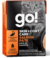 Go! Solutions Skin + Coat Care Salmon Pate Cat 181G/6.4Oz