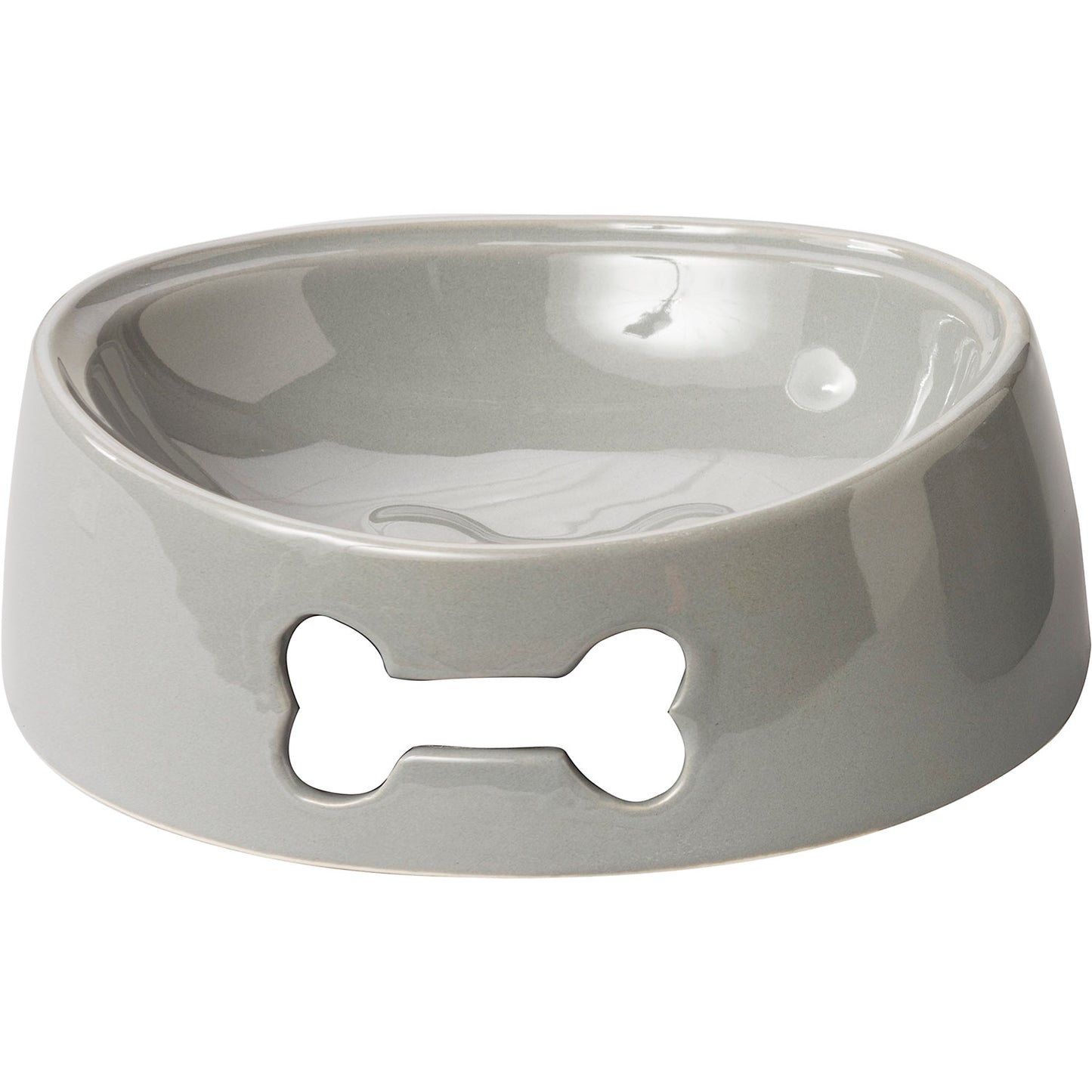 Bailey Bone Dish Grey