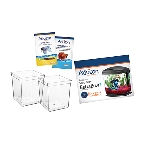 Aqueon BettaBow 1 Aquarium Kit With Quick Clean Technology