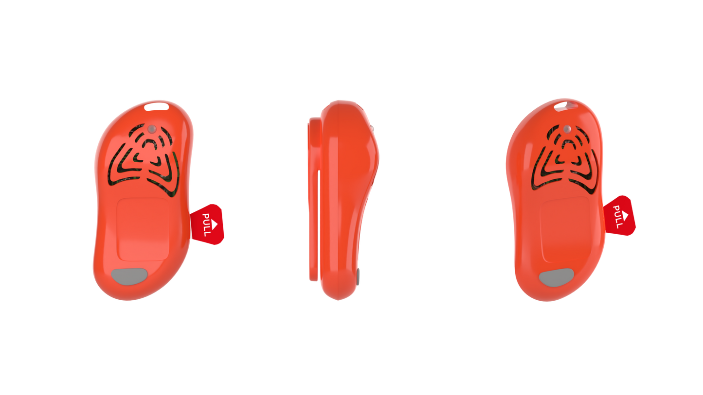Tickless Adult Tick Repeller, Orange