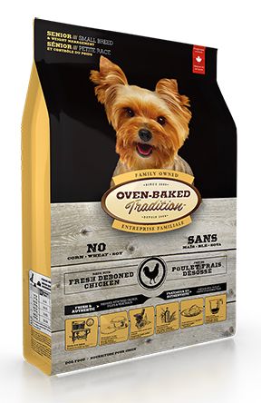 Oven Baked Tradition Senior Small Breed Chicken Dog 12.5LB