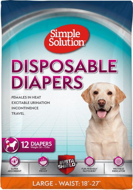 Simple Solutions Disposable Diapers 12/Pk Lg