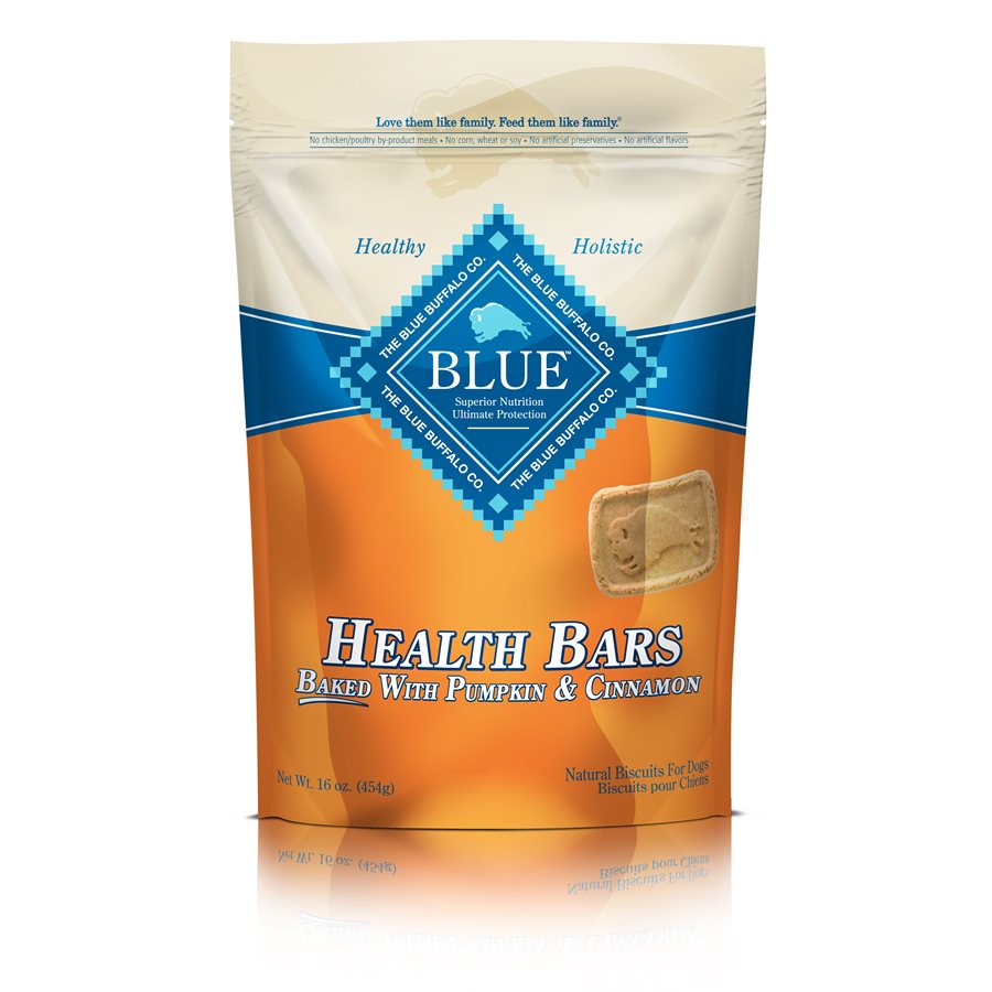 Blue Buffalo Health Bars with Pumpkin & Cinnamon Dog 16oz