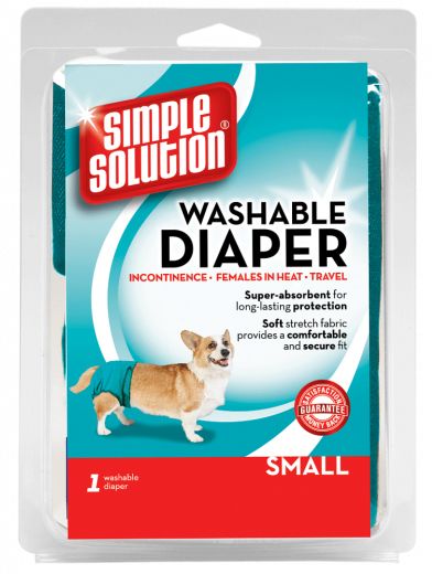 Simple Solution Washable Female Diaper Small Dog 1pc