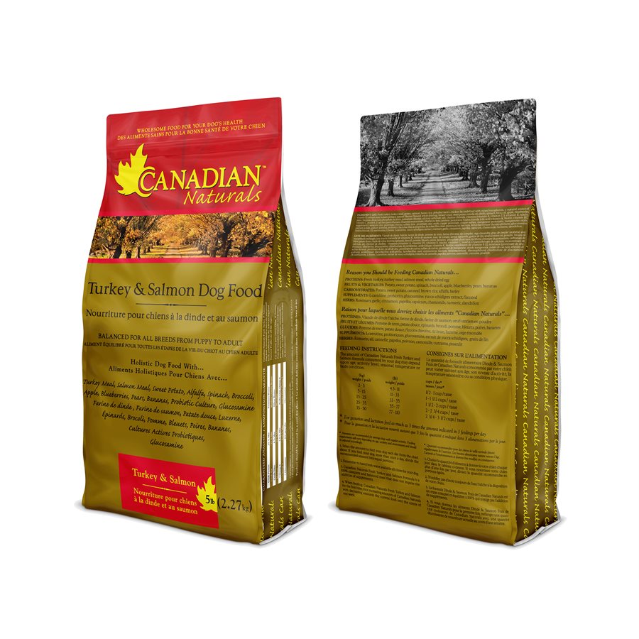 Canadian Naturals Dog All Life Stages Turkey & Salmon 30LB
