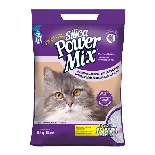 Catit Silica Power Mix, 6.8 Kg (15 Lbs) Bag
