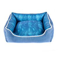 Resploot Sofa Bed - Rectangular - Deep Ocean - 60 x 50 x 21 cm (24 x 20 x 8 in)
