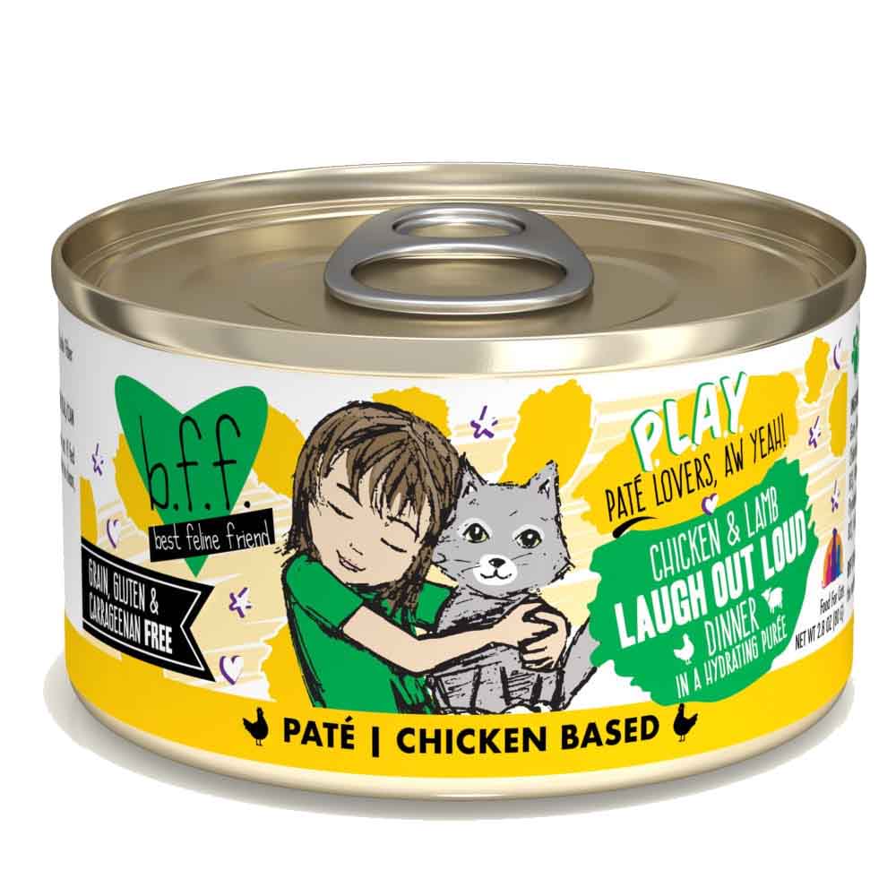Weruva PLAY Pate - Chicken & Lamb - Laugh Out Loud 2.8oz