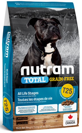 Nutram Dog Total Grain-Free T25 Adult Dog 11.4Kg