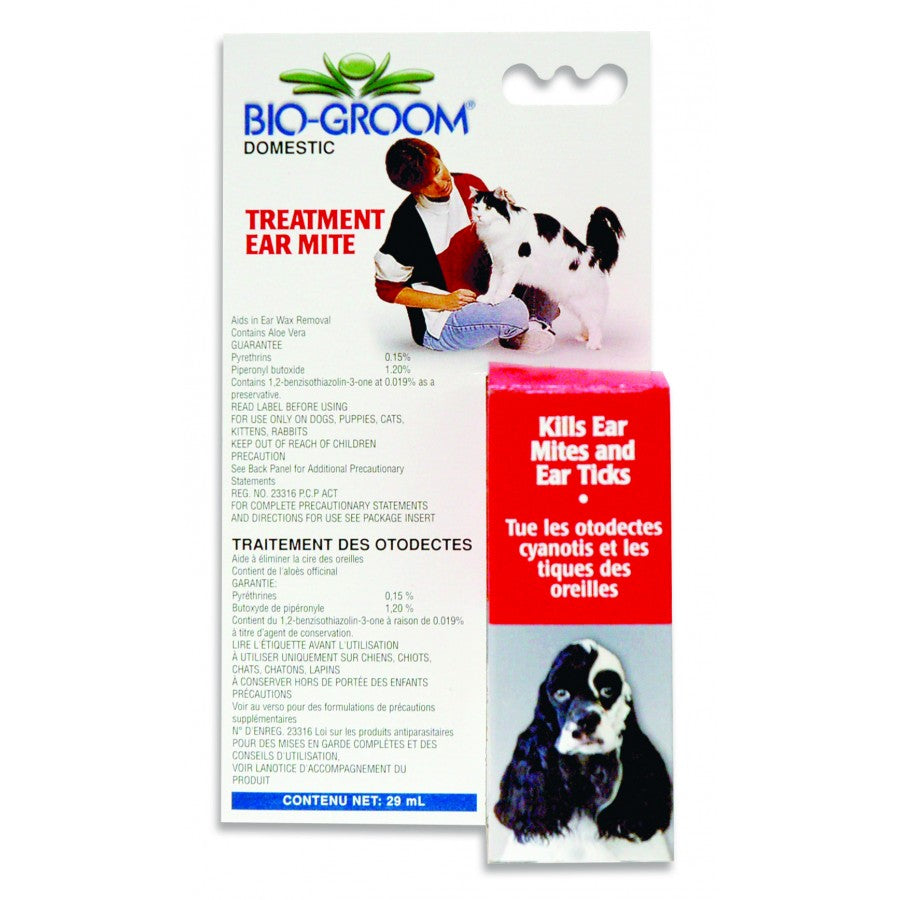 BIO-GROOM Ear Mite Treatment 29ml