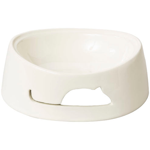 Spot Bailey Mouse Dish White