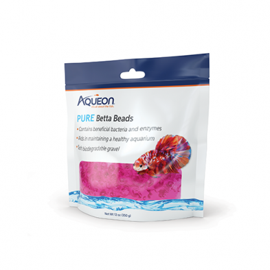 Aqueon Betta Beads Pink 12 OZ