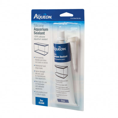 Aqueon Silicone Aquarium Sealant, Clear, 3Oz