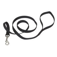 Coastal Single Ply Nylon Leash Black Dog 5/8in x 6ft
