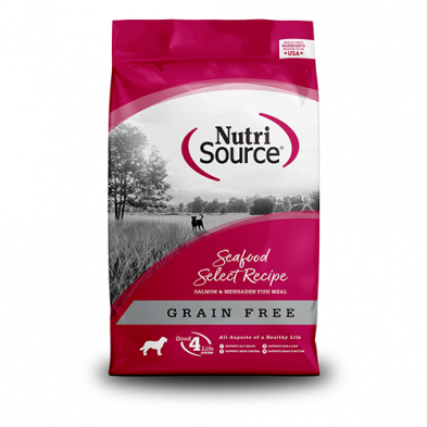 Nutri Source Grain Free Seafood Select Dog 30Lb