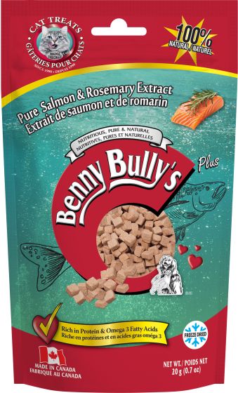 Benny Bullys Pure Salmon & Rosemary Extract Cat 20g