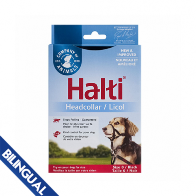 HALTI Headcollar Size0/BK