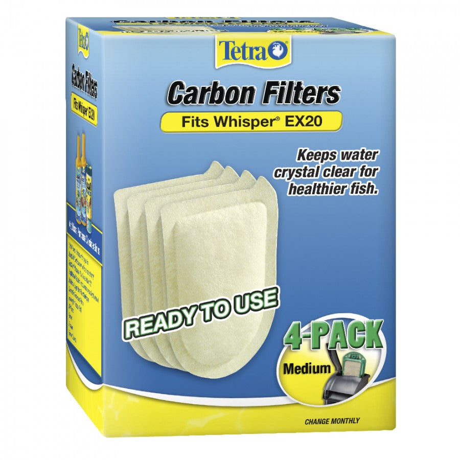 WHISPER EX Carbon Filter MED 4pk