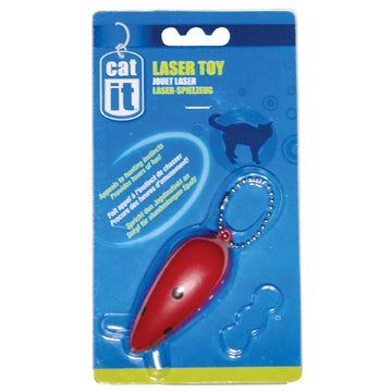Catit Laser Cat Toy, Red Mouse