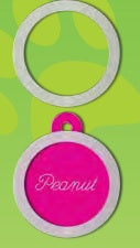 Pet Tag Silencer Large Circle