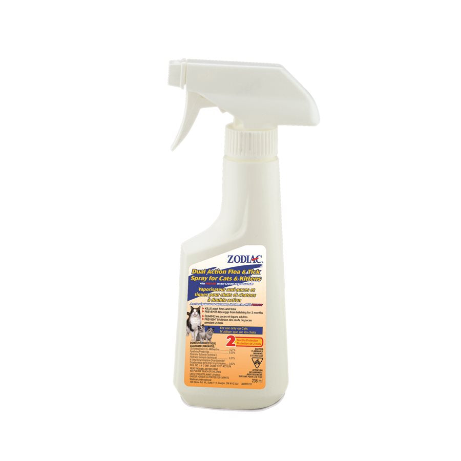 Zodiac Flea Spray Cat & Kittens 236Ml