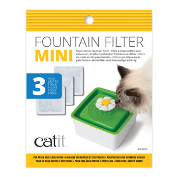 Catit Mini Fountain Filters - 3 pack