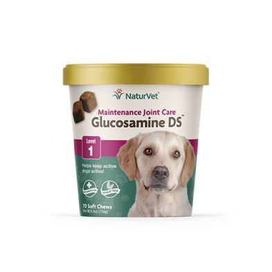 NATURVET GLUCOSAMINE DS SOFT CHEWS (70 CT)