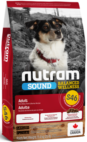 Nutram Dog Sound Balanced Wellness S7 Small Breed Adult Dog 5.4kg