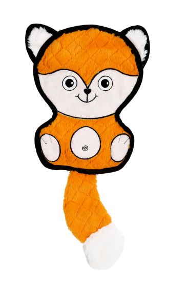 Bud'Z Crinkle Dog Toy - Mommy Fox