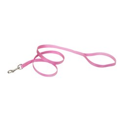 Coastal Single Ply Nylon Leash Pink Bright Dog 5/8in x 6ft
