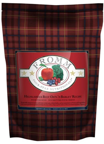 FROMM Four Star Highlander Beef Dry Dog Food 11.8Kg/26Lb