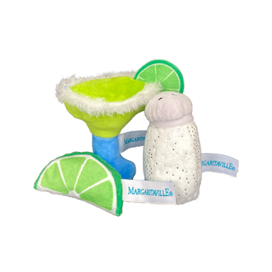 Multipet Margaritaville Margarita/Lime/Salt Cat Toy