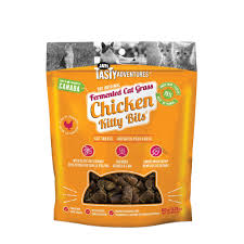 Jays Tasty Adventures Fermented Cat Grass Chicken Cat Treats 60g